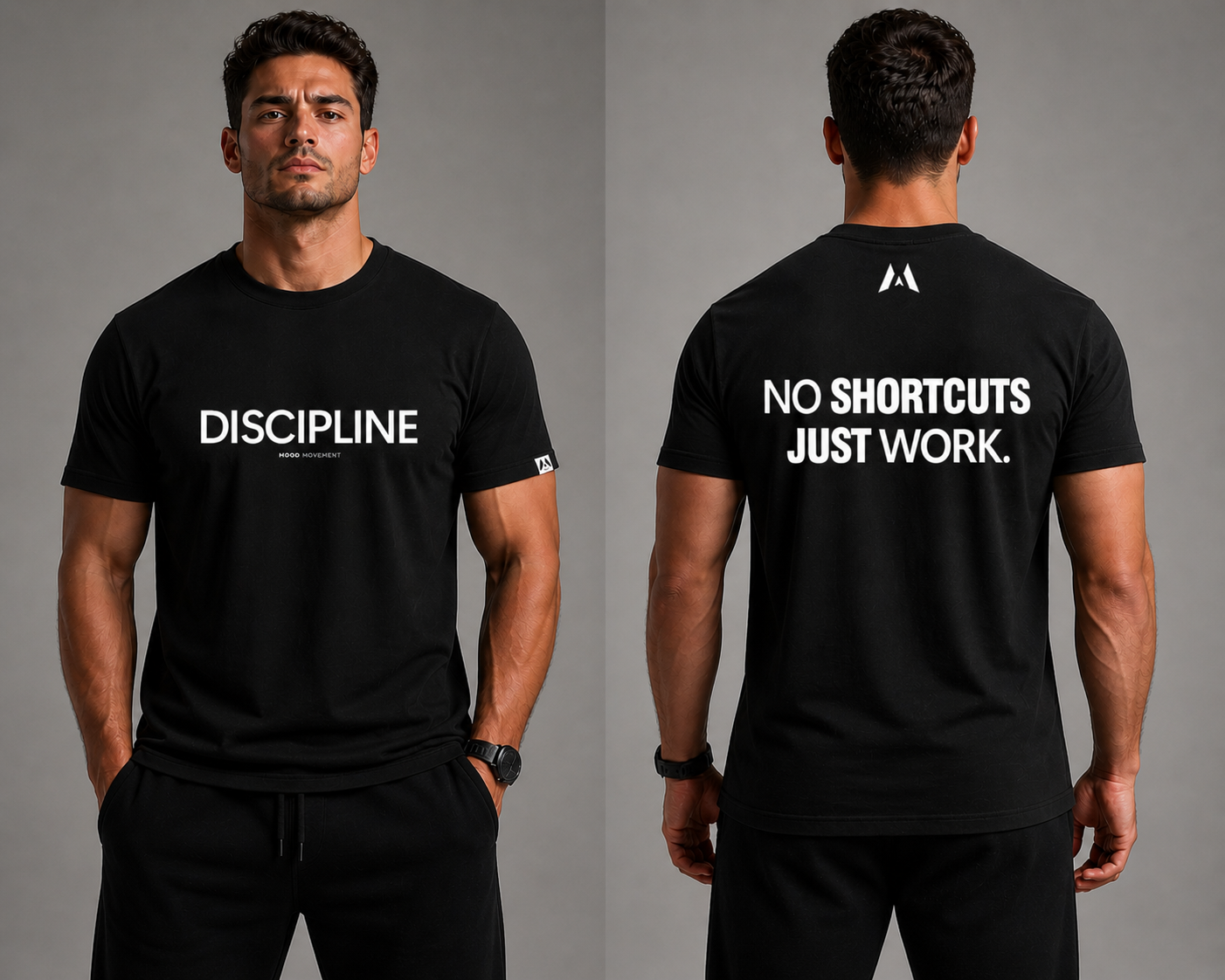 DISCIPLINE | "No Shortcuts.Just Work."